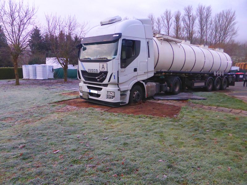LKW Freilegung mit secu XL150 Schwehrlast Platte 01 referenz