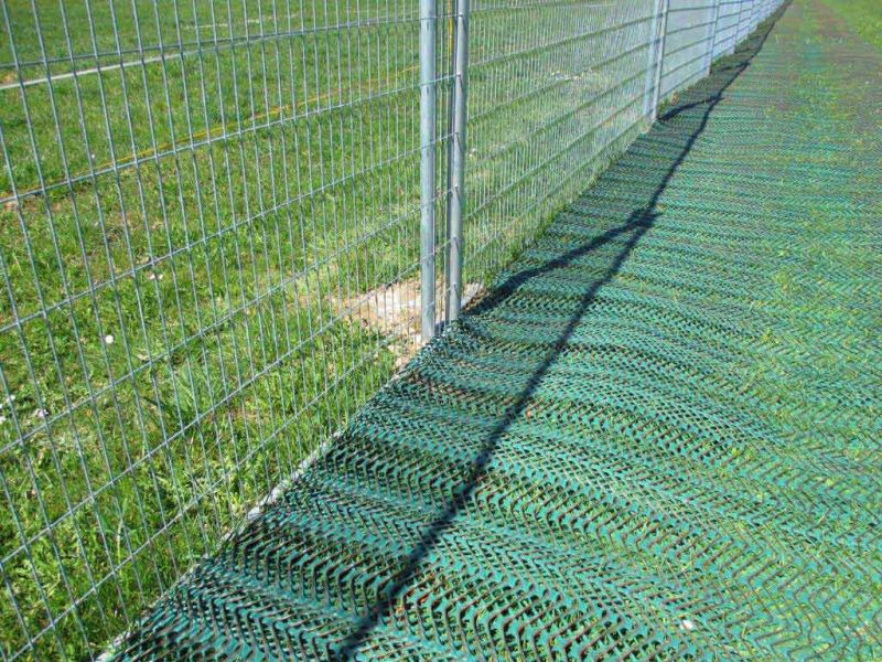 Rasennetz als Rasenschutz für eine Hühnerweide bzw. Hühnerauslauf