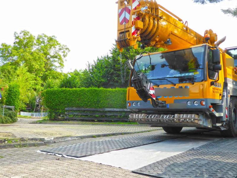 Mobile Baustrasse Modul Haus 40 referenz