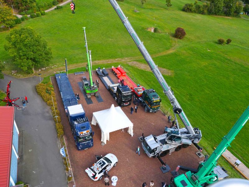 Impressionen von Securatek, dem Lieferant für Fahrplatten auf den Schwerlasttagen 2021 in Hohenroda