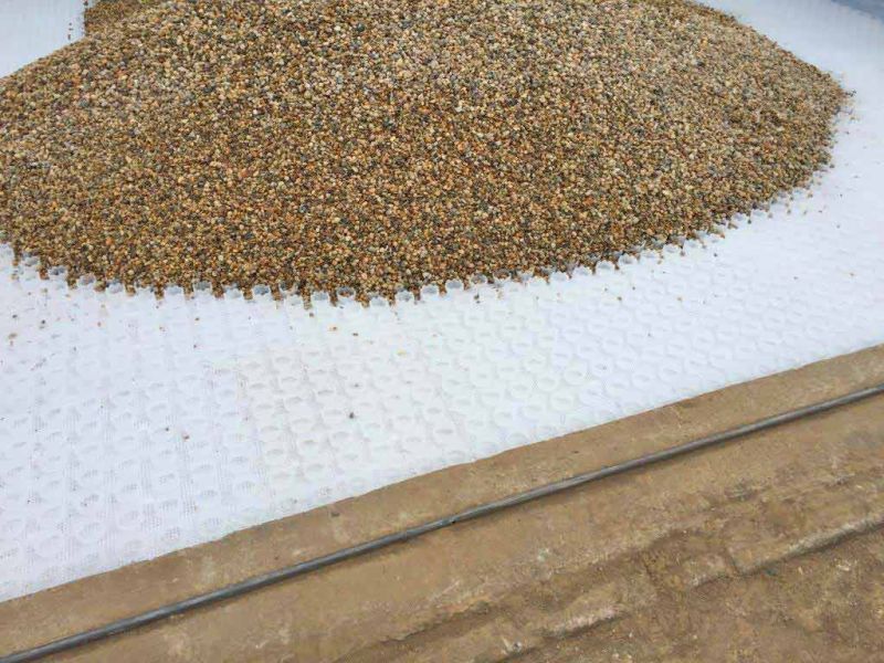 Moderne Umgestaltung: Steingarten & Carporteinfahrt mit stabilisiertem Kies