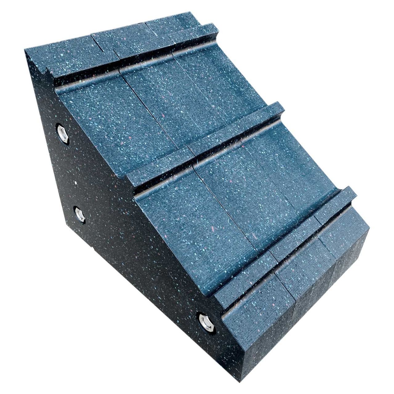Auffahrrampe, Schwerlastrampe, Rampe "Massiv" 400x300x300mm