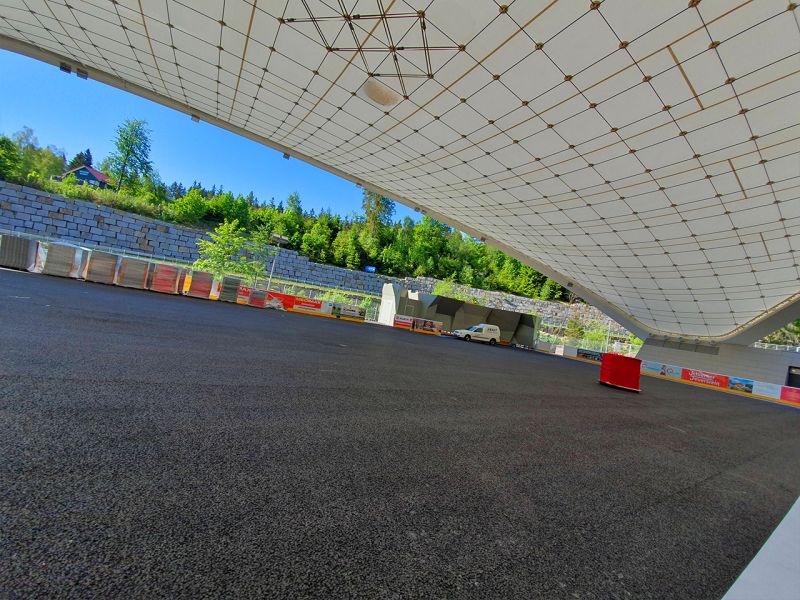 Multi Sportbobden MSB10 als Eventboden und Veranstaltungsfläche für die Sommersaison in der Schierker Feuerstein Arena