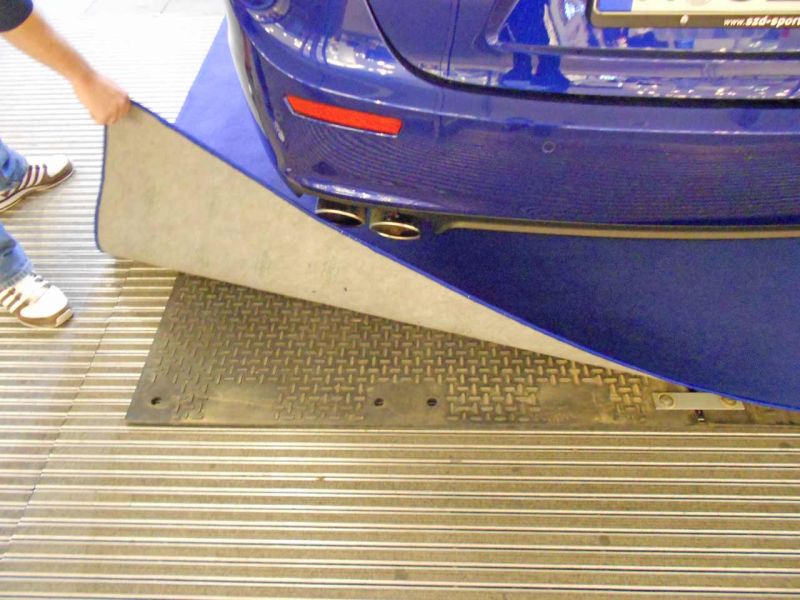 Traglastverteilende Fahrplatten als Bodenschutz in München