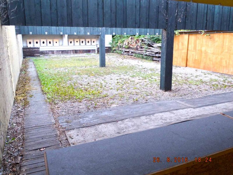 Bodengitter BG30 zur Befestigung der Laufwege in der Schießanlage eines Schützenverein