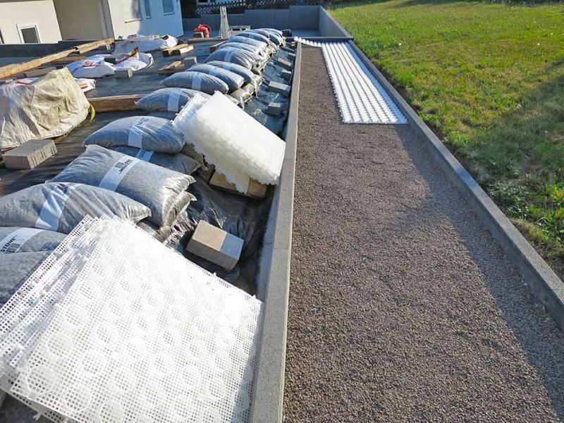 Kiesweg anlegen, gestalten und stabilisieren mit dem Kiesgitter KG30