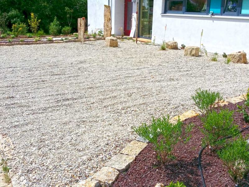 Kieswaben KW50 Kiesbefestigung Hof Einfahrt Neu 020 referenz
