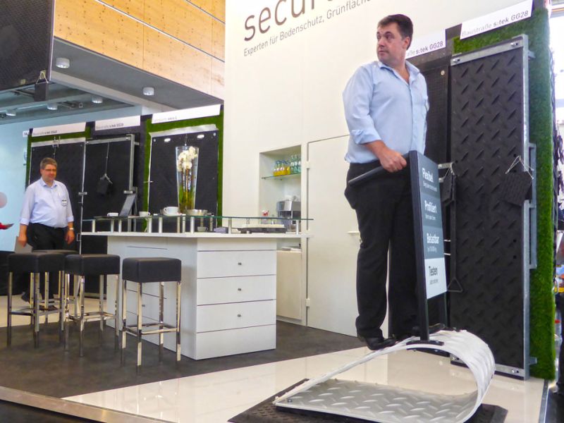 Securatek auf der Galabau Messe 2014 in Nürnberg