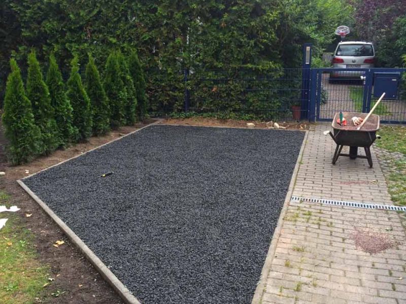 Kiesgitter KG30 R ckbau Pflastersteine Parkplatz Schotter 001 referenz