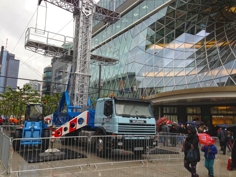 Bodenschutz für das Wolkenkratzer Festival in Frankfurt/Main