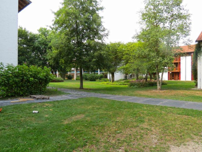 Baustraße zur Renovierung eines Gebäudes in Landshut