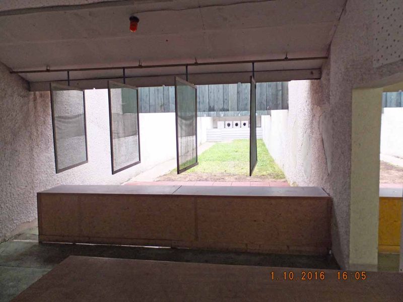 Bodengitter BG30 zur Befestigung der Laufwege in der Schießanlage eines Schützenverein