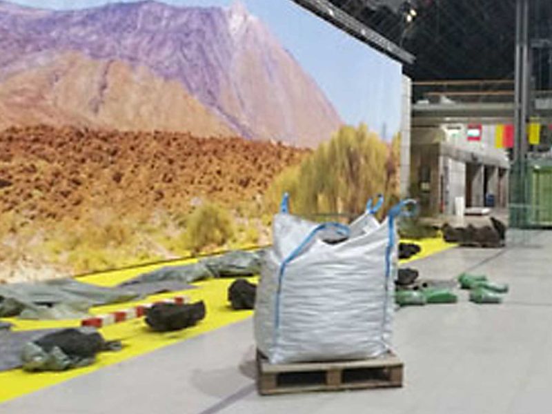 Böschungsmatte Kokos BMK350 mal anders eingesetzt