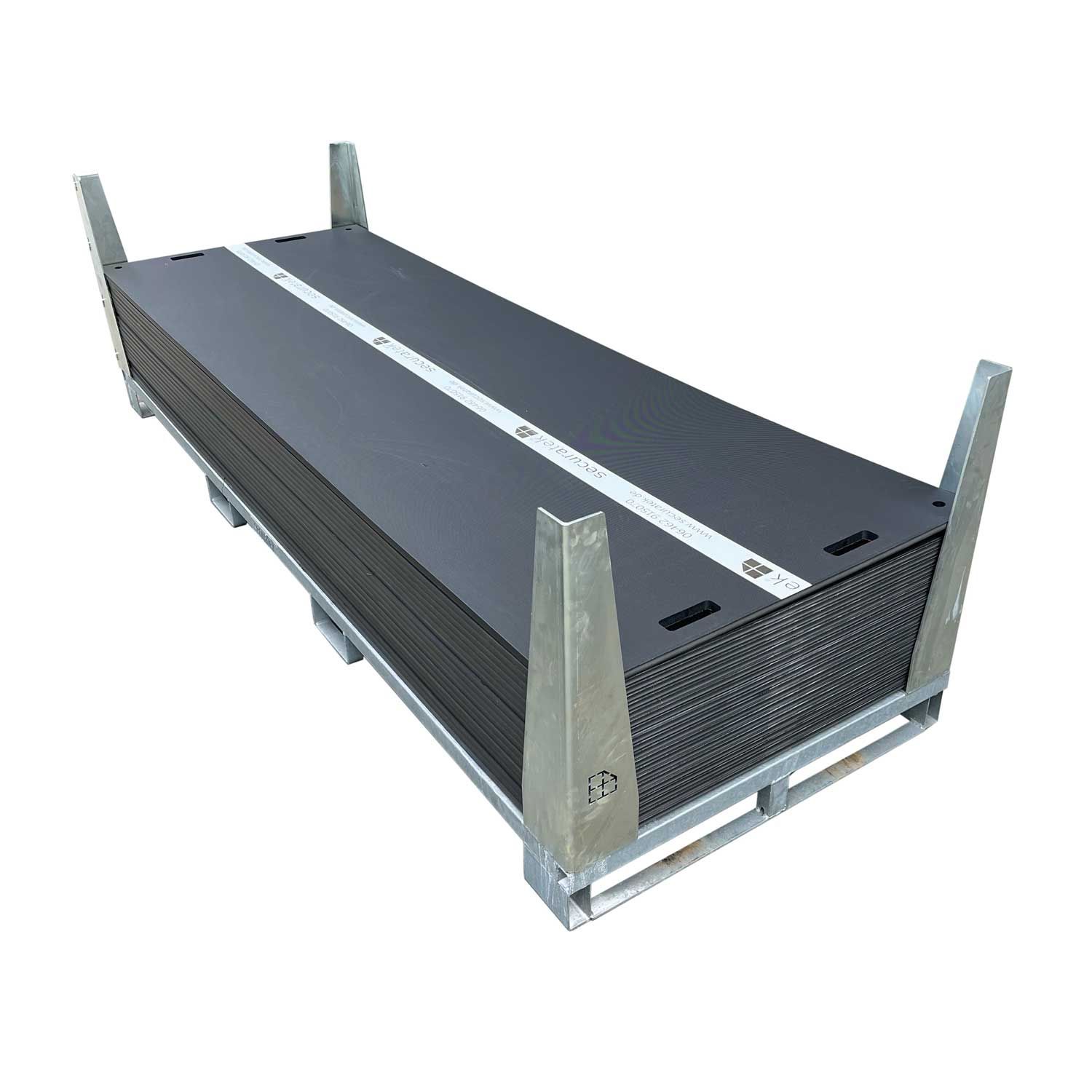 e:tek PRO EVO - 20er Fahrplatten-Set, inklusive Transportbox mit Eckwinkeln