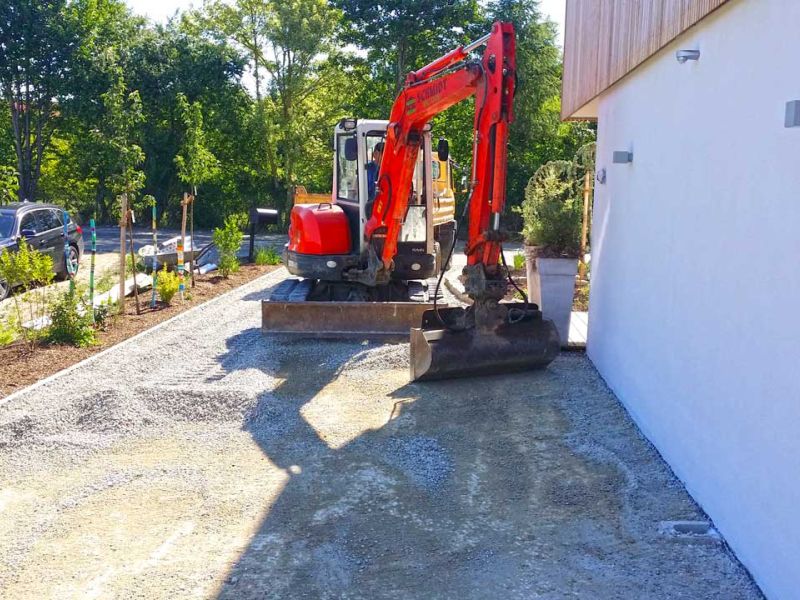 Kieswaben KW50 Kiesbefestigung Hof Einfahrt Neu 012 referenz