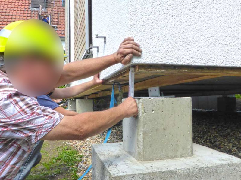 Mobile Baustrasse Modul Haus 10 referenz