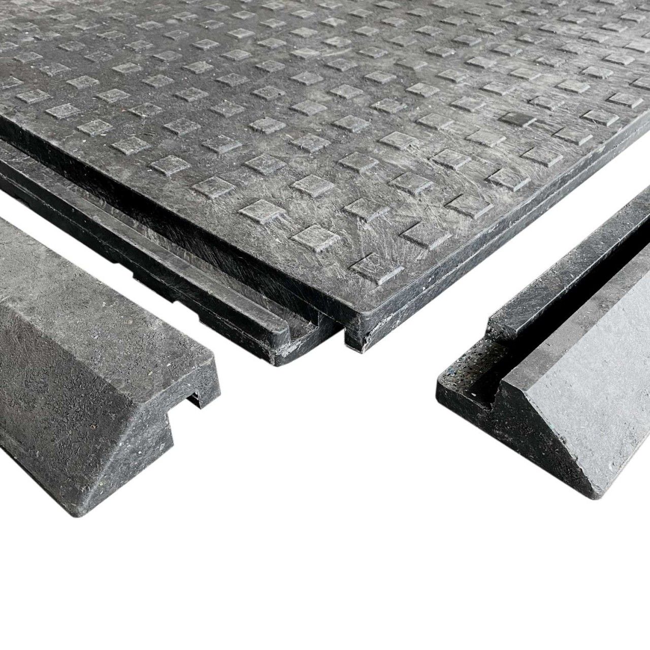 FastFloor FF43 Bodenmatte mit ideal passender Rampe