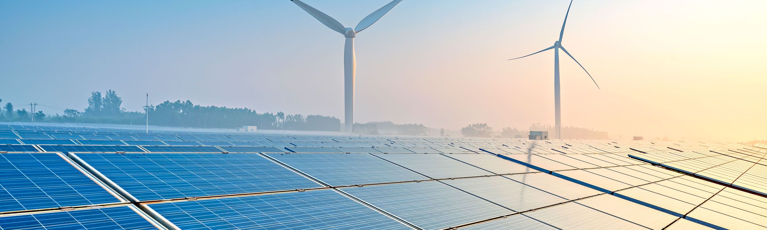 Produkte, Referenzen und Branchenlösungen für den Bau von Windkraftanlagen & Solarparks