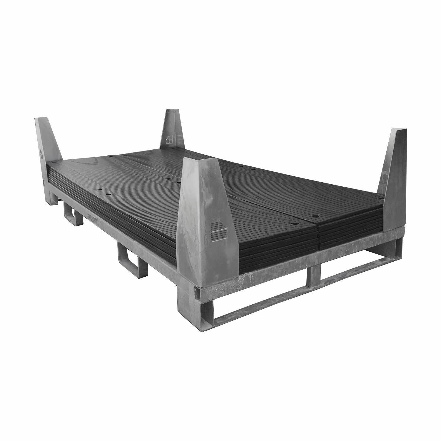 20er Set v:tek TRACK Fahrplatten zur Verlegung von temporären Fahrspuren