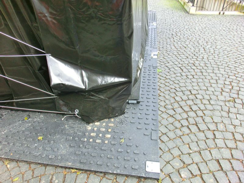 Bodenschutz für das Wolkenkratzer Festival in Frankfurt/Main