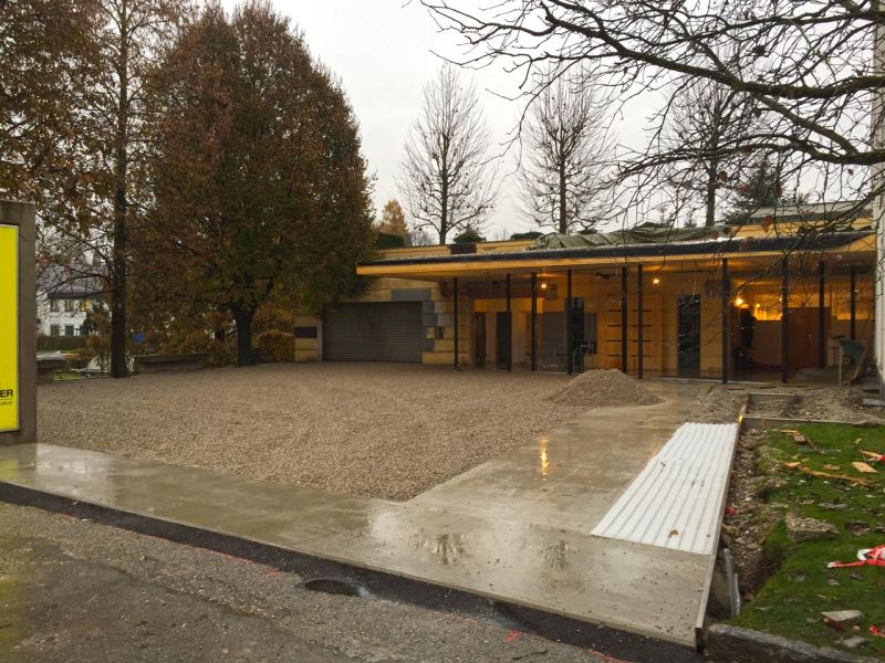 Kiesgitter KG30 Dekorativer Befahrbarer Vorplatz 006 referenz