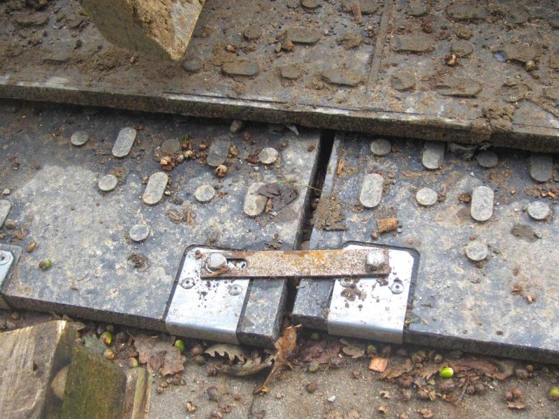 Schwerlast Baustraße - Schutz unterirdischer Gasleitungen