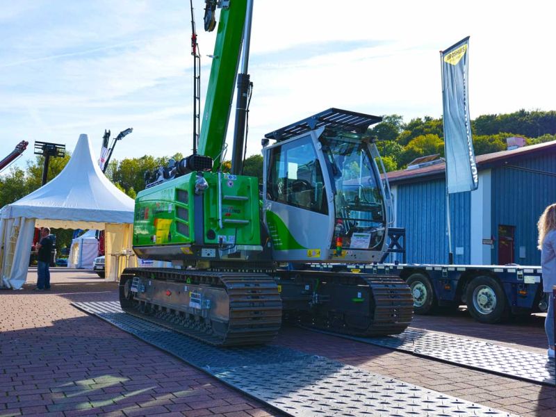 Impressionen von Securatek, dem Lieferant für Fahrplatten auf den Schwerlasttagen 2021 in Hohenroda