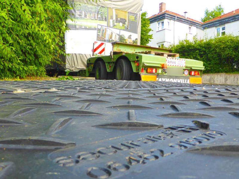 Mobile Baustrasse Modul Haus 31 referenz