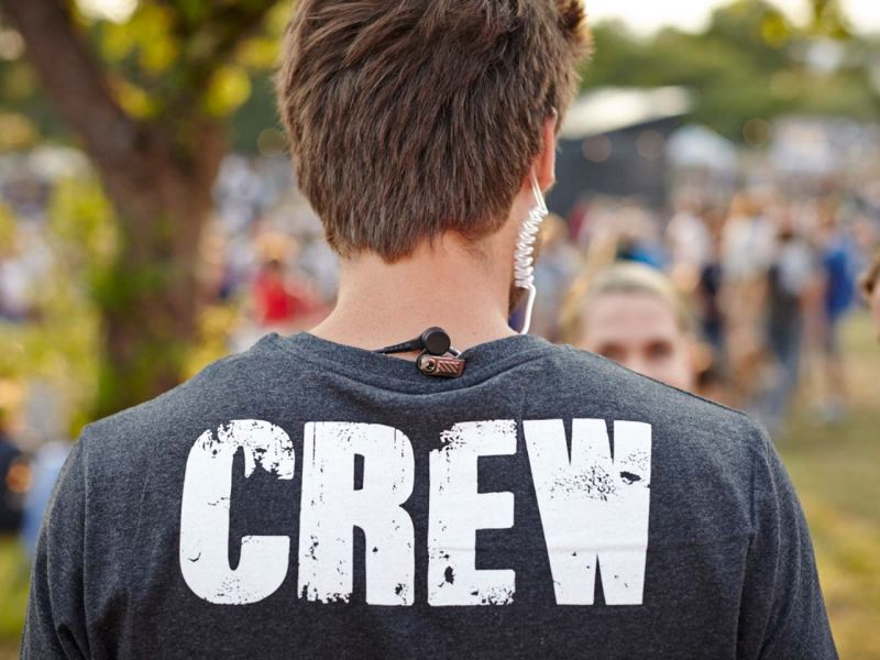 Mobile Fahrstraße für ein Open-Air-Event / Festival