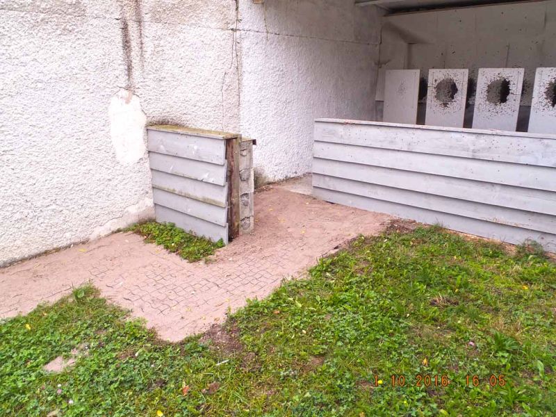 Bodengitter BG30 zur Befestigung der Laufwege in der Schießanlage eines Schützenverein