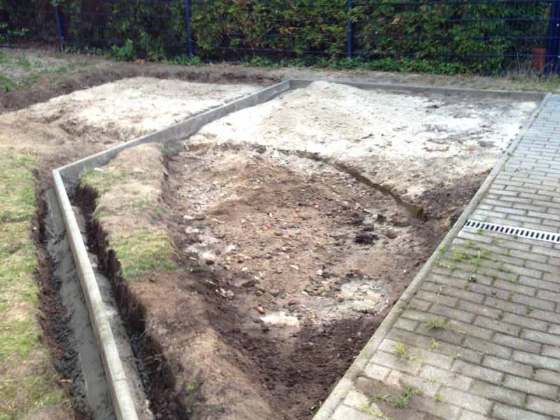 Kiesgitter KG30 R ckbau Pflastersteine Parkplatz Schotter 009 referenz