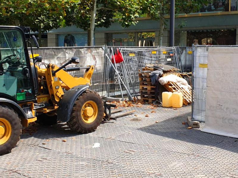 Folgeartikel zum Großprojekt auf der Frankfurter Zeil mit x:tek 46, v:tek 12 und BM22 als ganzheitliche Bodenschutzlösung