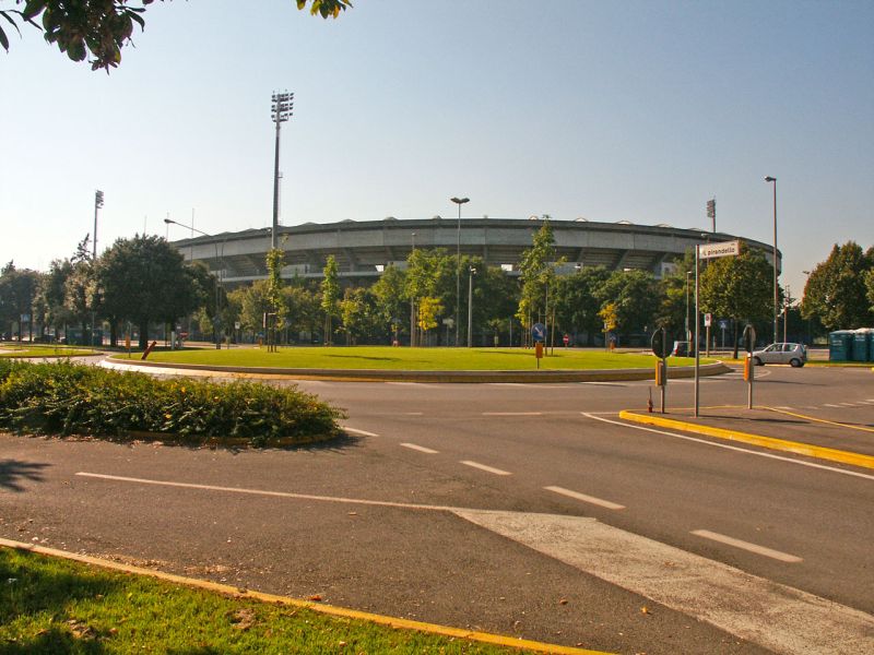 Rasenschutz für ein Event im Fussballstadion mit dem Rasengitter RG24