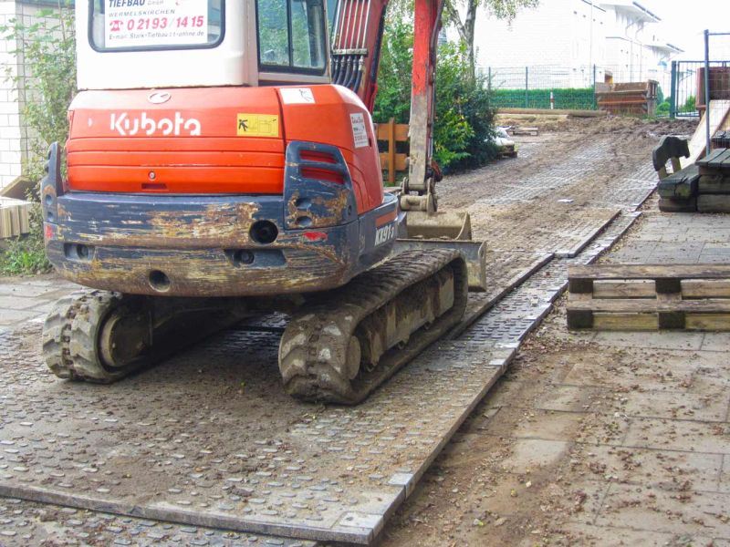 Baustrasse Schutz Gasleitung 007 referenz
