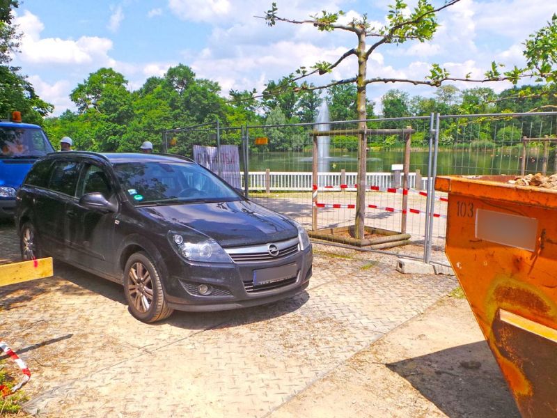 Fahrplatten zum Schutz von Baumwurzeln (Wurzelschutz)