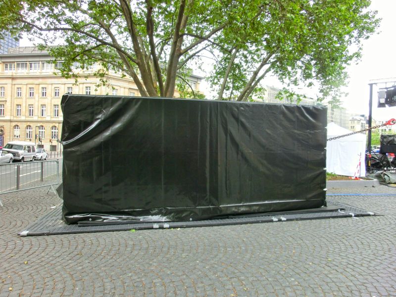 Bodenschutz für das Wolkenkratzer Festival in Frankfurt/Main