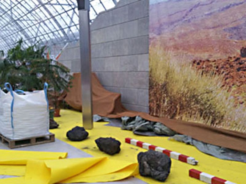 Böschungsmatte Kokos BMK350 mal anders eingesetzt