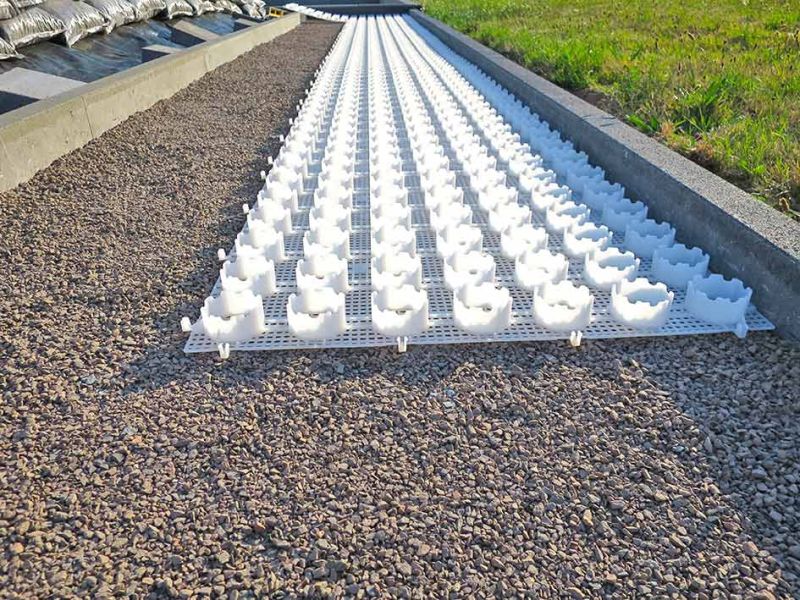 Kiesweg anlegen, gestalten und stabilisieren mit dem Kiesgitter KG30