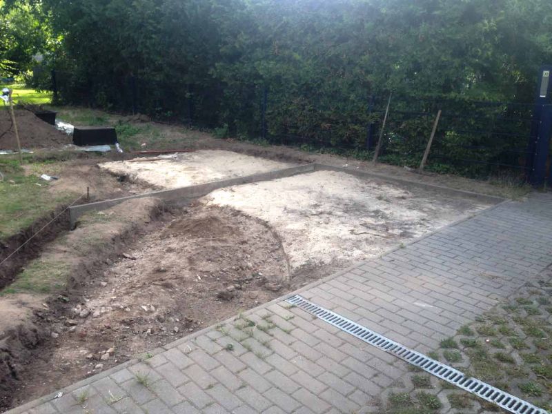 Kiesgitter KG30 R ckbau Pflastersteine Parkplatz Schotter 008 referenz