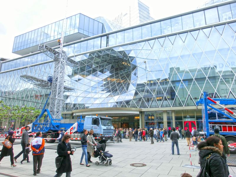 Bodenschutz für das Wolkenkratzer Festival in Frankfurt/Main