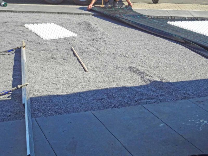 Kiesgitter zur Kiesbefestigung schnell, einfach und günstig selber verlegen