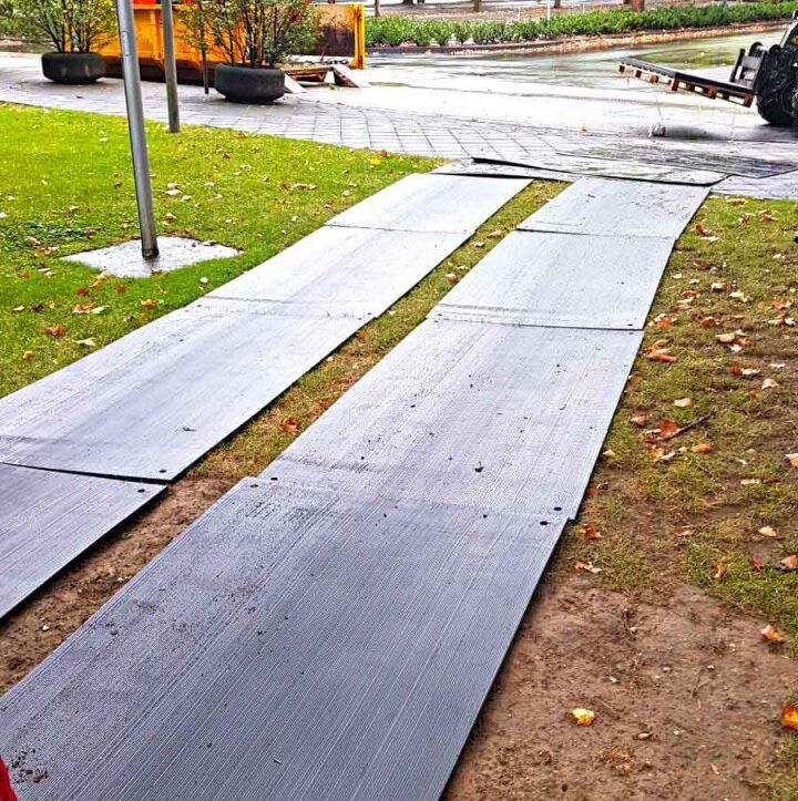 V:tek Pro starke Fahrplatte aus Kunststoff
