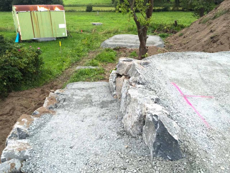 Bodenmatten statt Holzboden als isolierender Fußboden für ein Gartenhaus