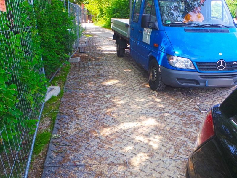 Fahrplatten zum Schutz von Baumwurzeln (Wurzelschutz)