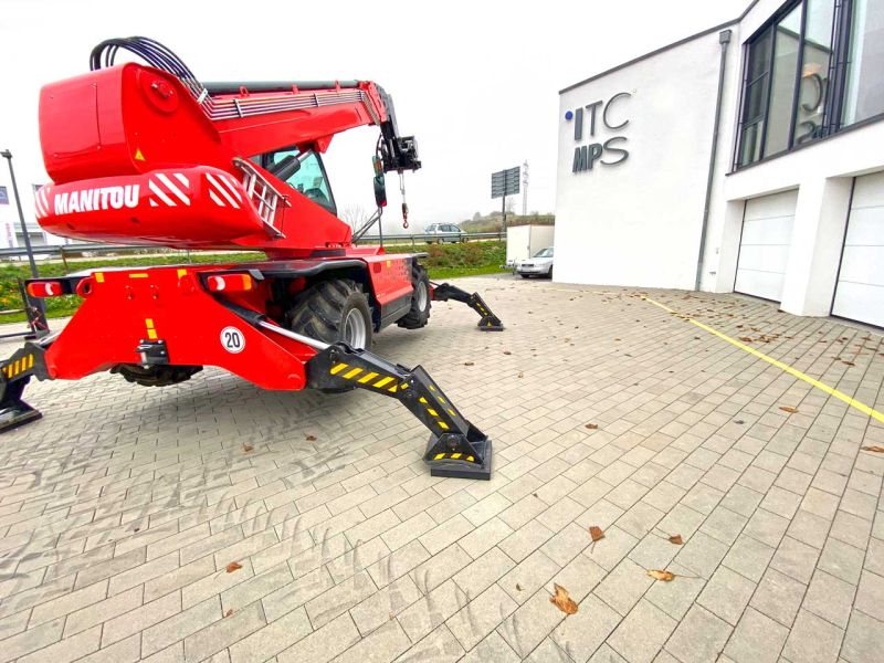 Stützplatten aus Kunststoff zur Lastverteilung für Stützfüße von Maschinen, Geräten und Fahrzeuge