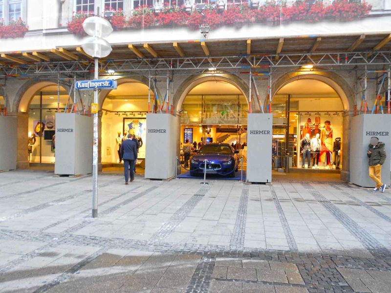 Traglastverteilende Fahrplatten als Bodenschutz in München