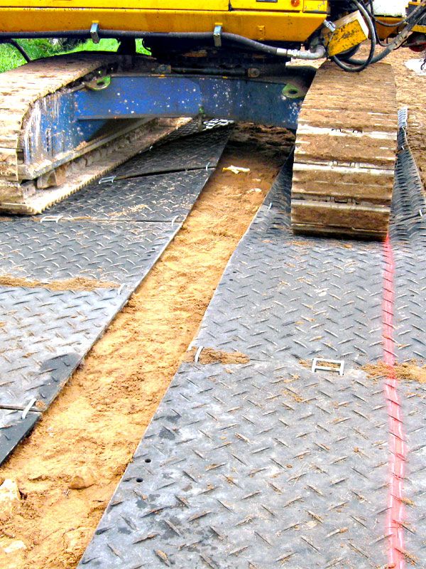 Baggermatten mieten