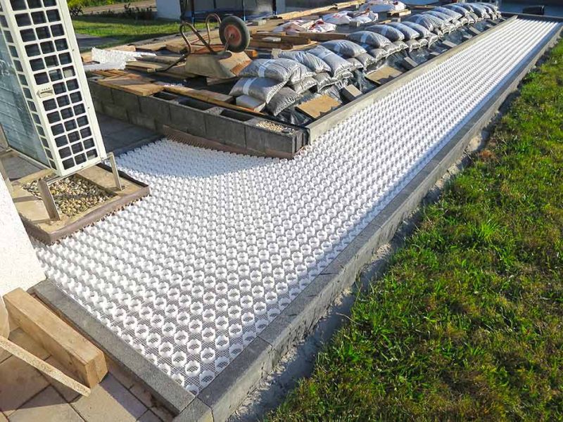 Kiesweg anlegen, gestalten und stabilisieren mit dem Kiesgitter KG30