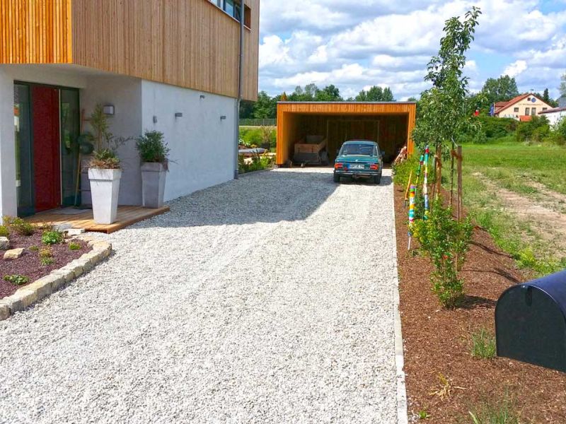 Kieswaben KW50 Kiesbefestigung Hof Einfahrt Neu 022 referenz