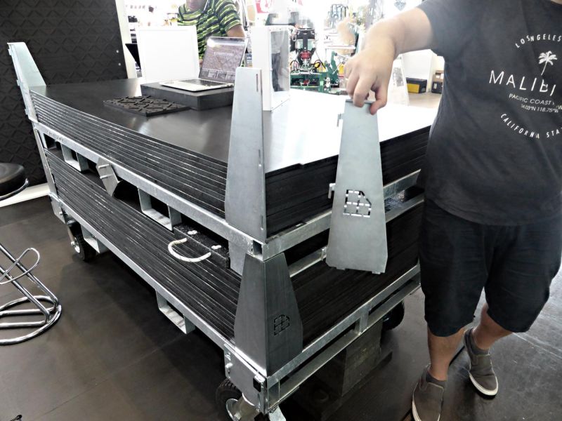 Galabau 2018 - Bodenschutz Systeme aus Kunststoff auf dem Messestand von Securatek